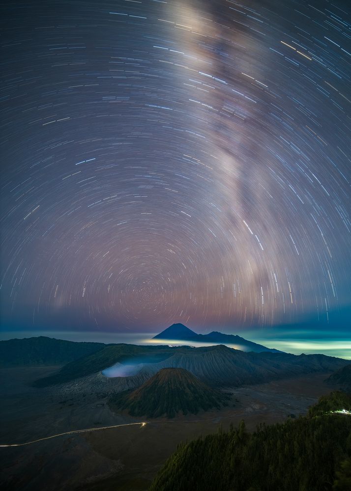 Night Moment in Bromo