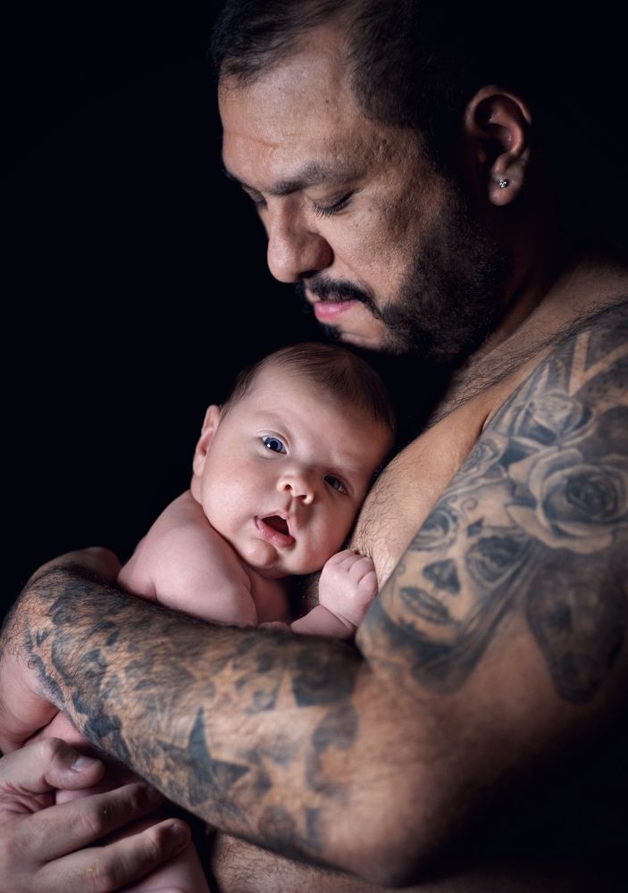 Little princess and her daddy