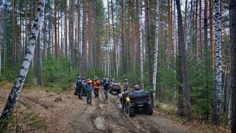 Квадрик тут проедет точно