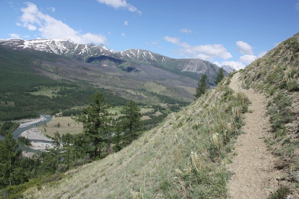 Над долиной реки Аргут