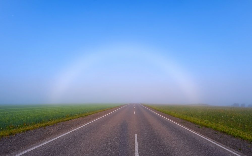 Белая радуга