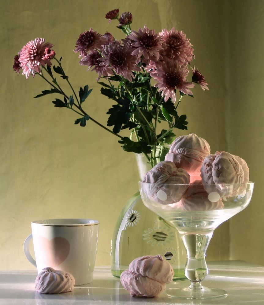 В розовых тонах...