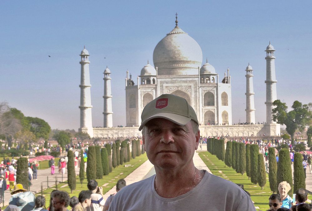 У дворца Тадж Махала