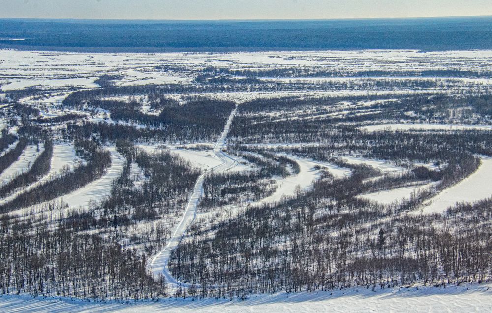 на просторах Сибири