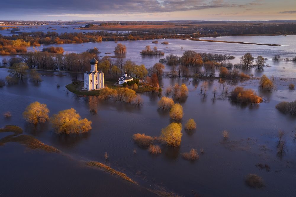 Половодье в Боголюбово