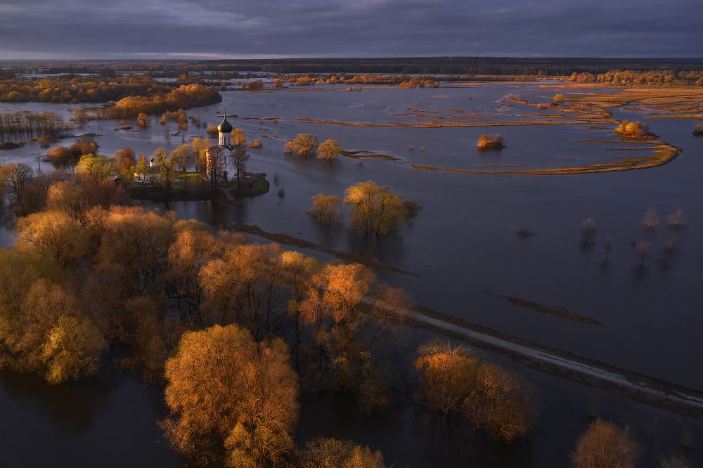 Половодье в Боголюбово