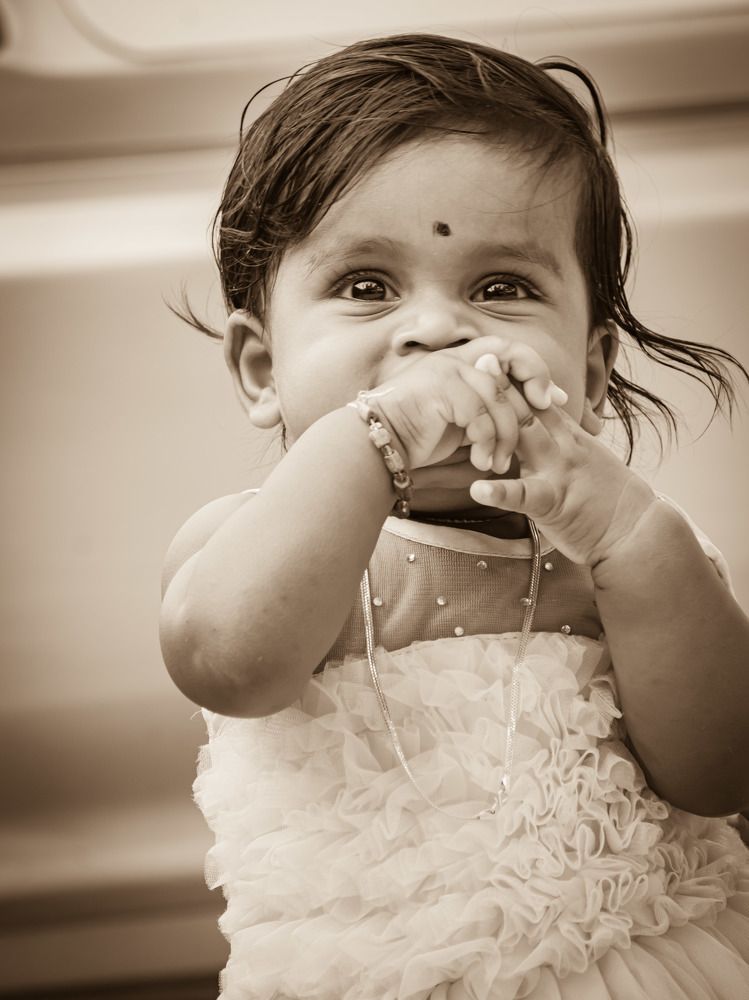 A little one pure and bright