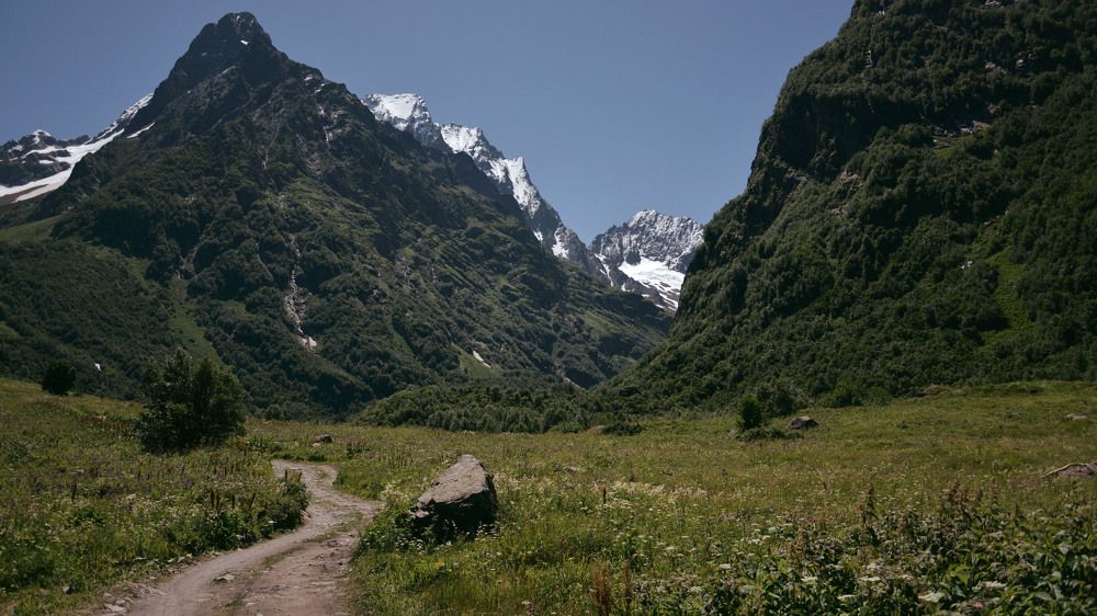Ущелье Домбай-Ульген