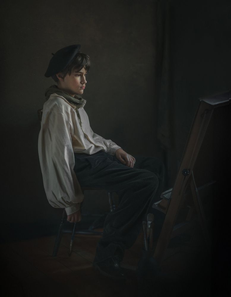 Юный художник