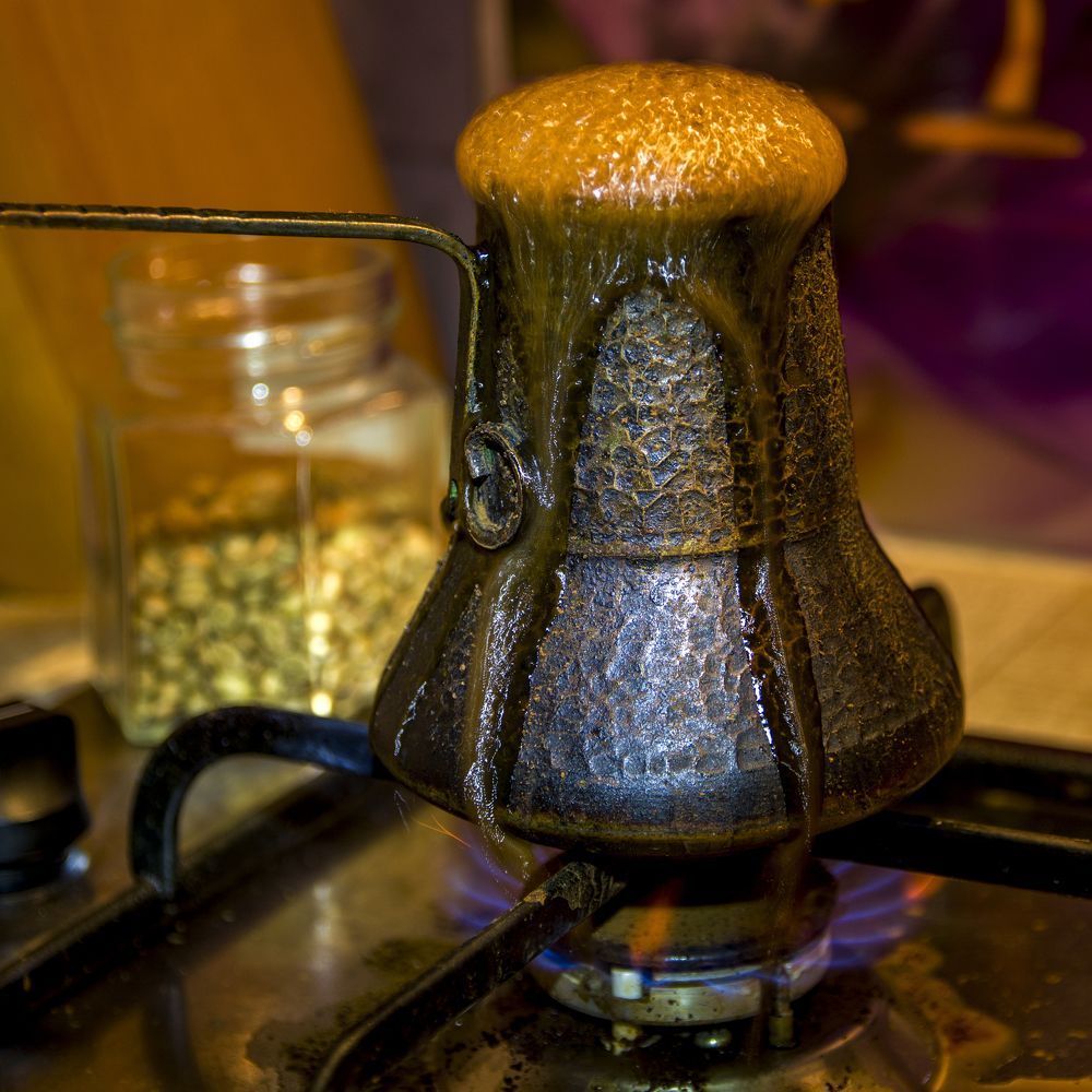 Сбежавший кофе