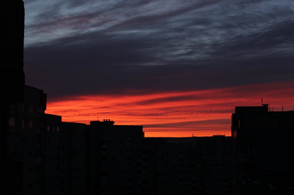 Утро.Восход