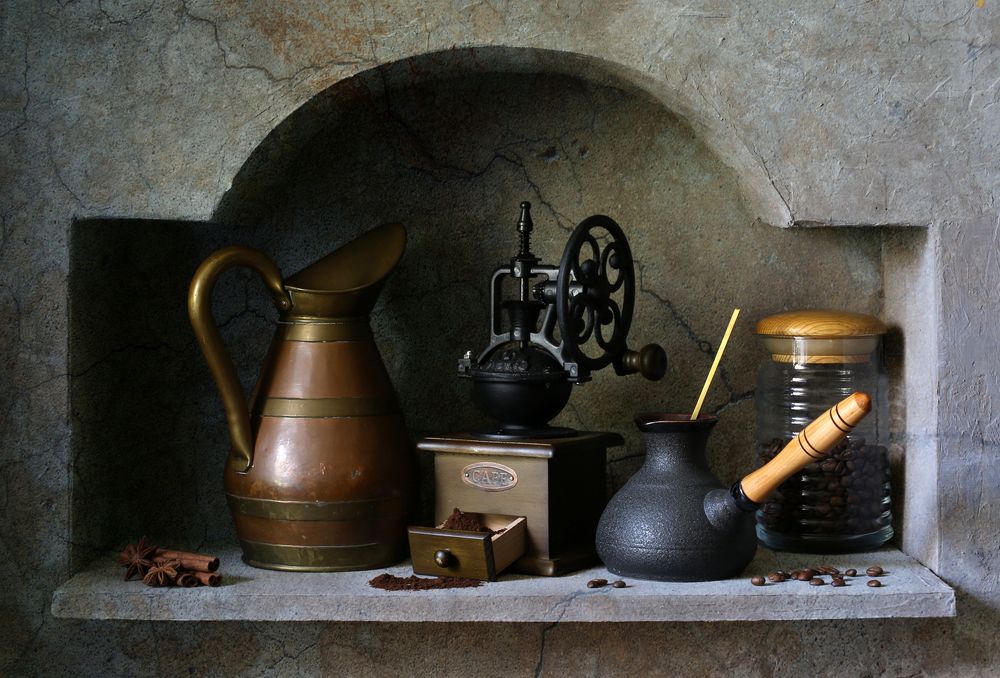 Кофейная полка