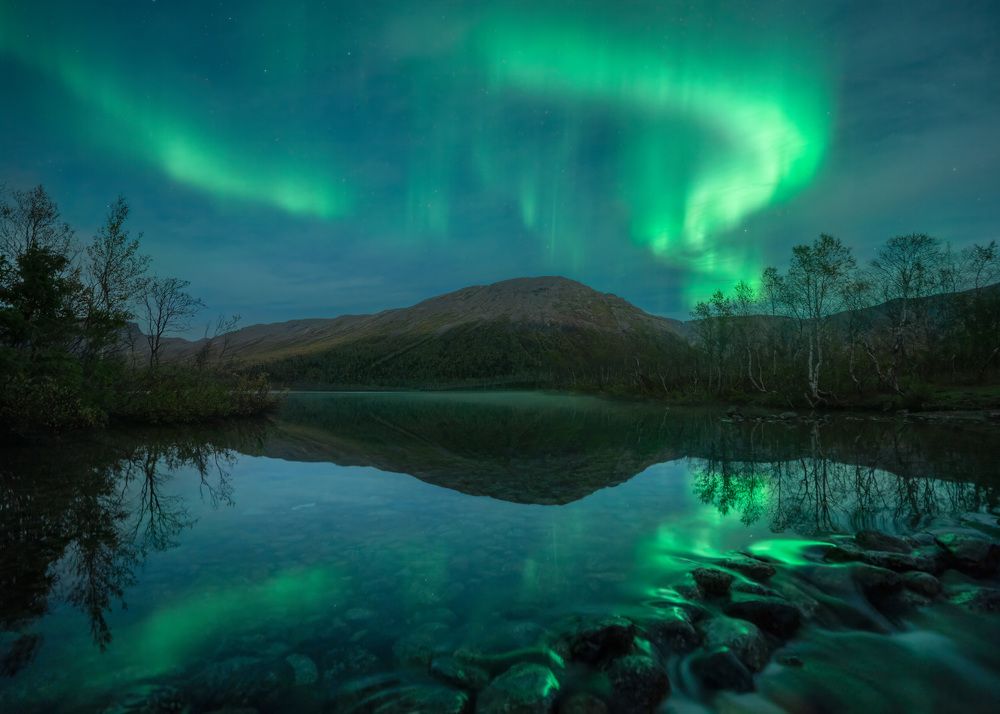 Сияние над Малым Вудъявром