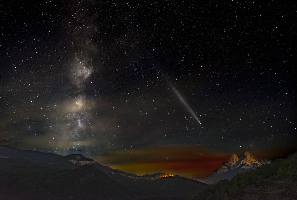 #Tsuchinshan -ATLAS in Pedraforca Summit