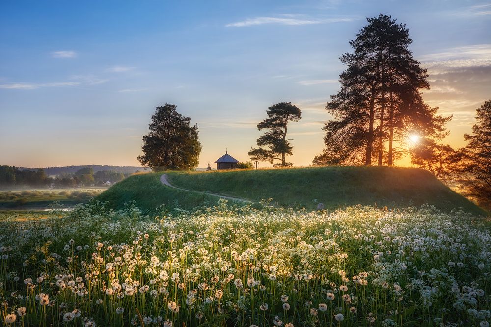 Утро на Савкиной горке