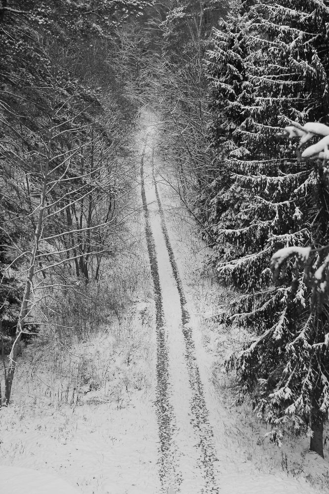 Одинокий след