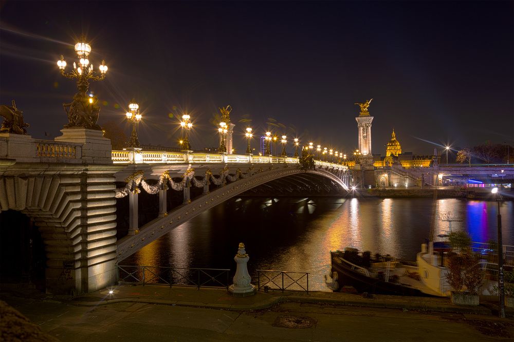 Мост Александра III в Париже