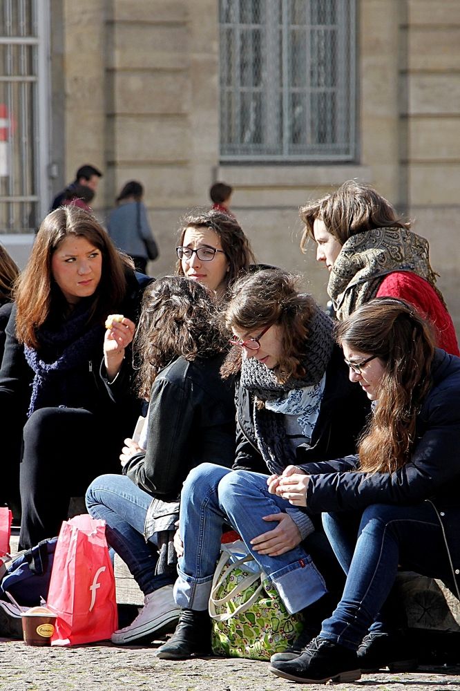 Сорбоннские студентки.