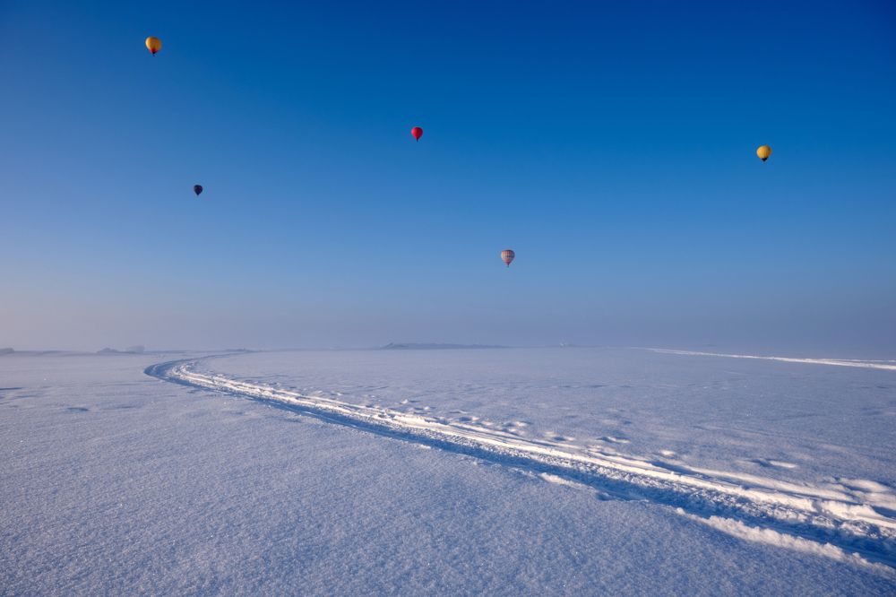 Путешествие на снегоходе