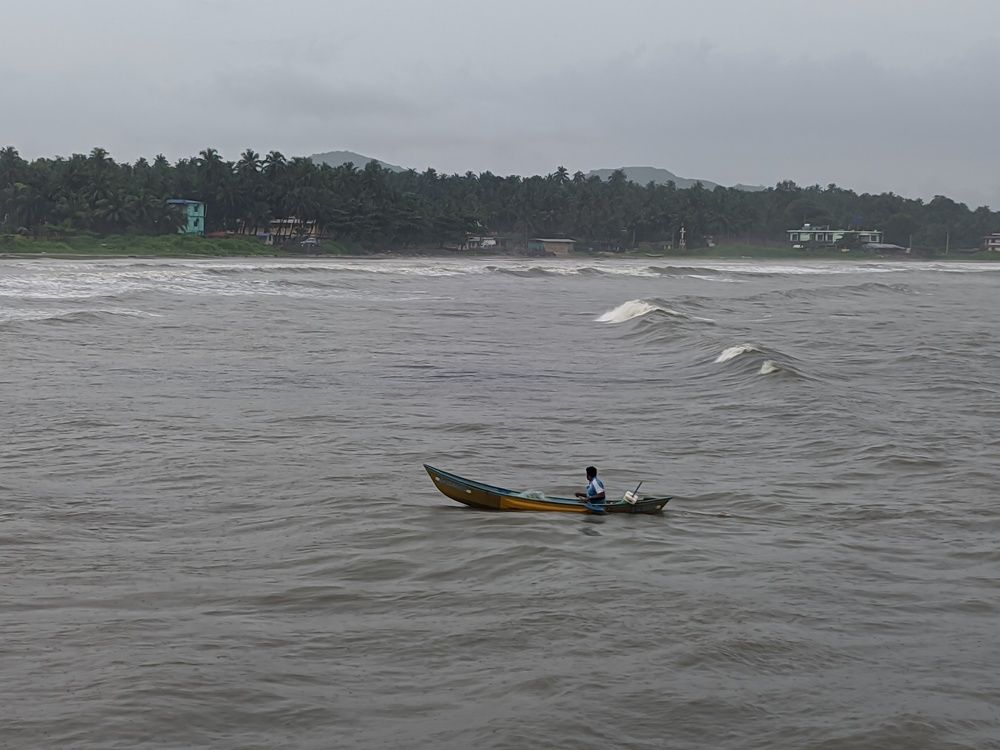 Lone fisherman