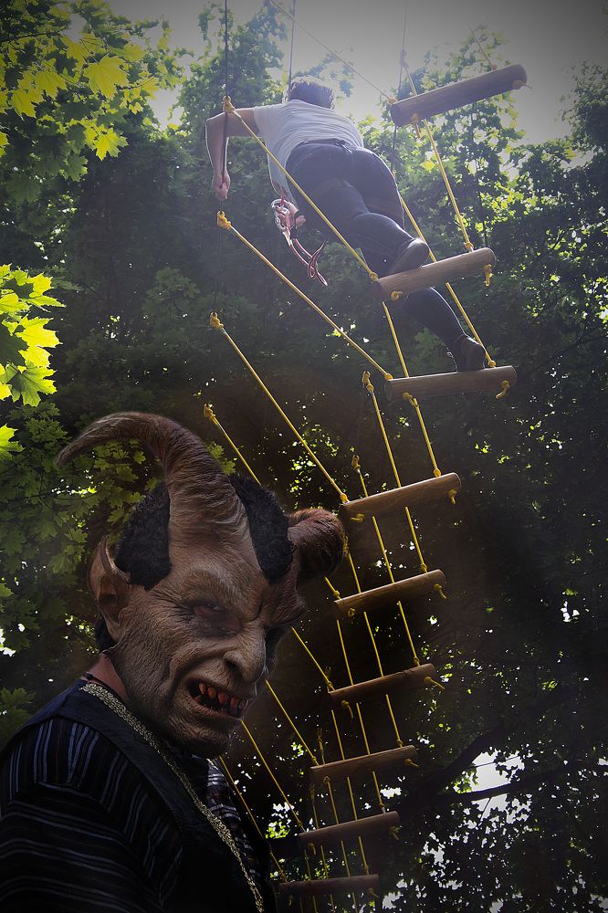 The devil is always around