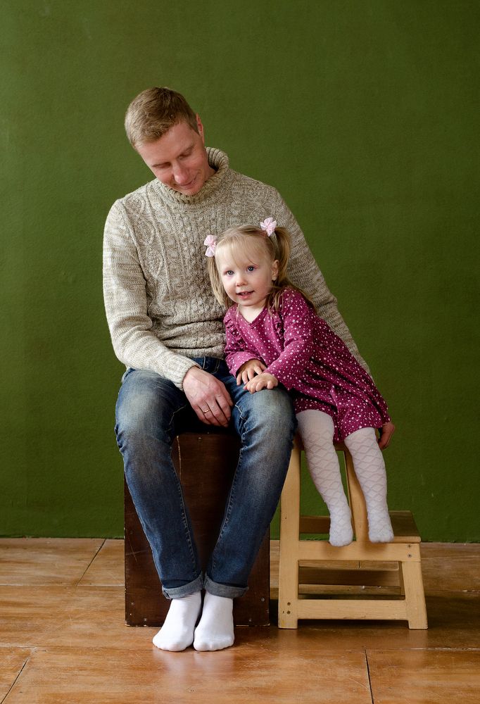 Папа всегда рядом.