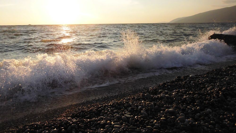 Пенное шоу ветра