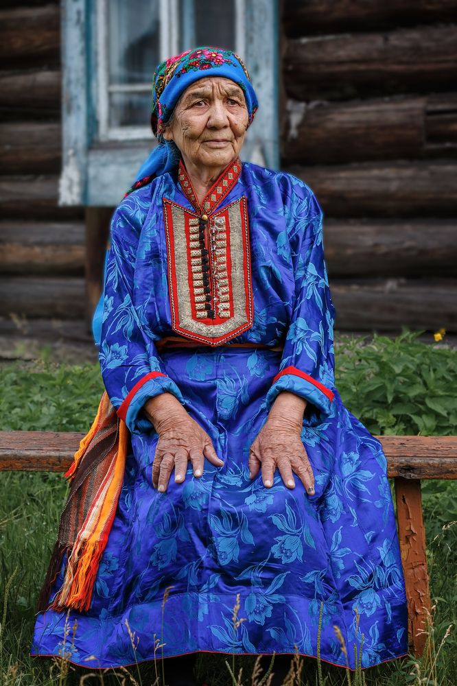 Телеутская женщина.