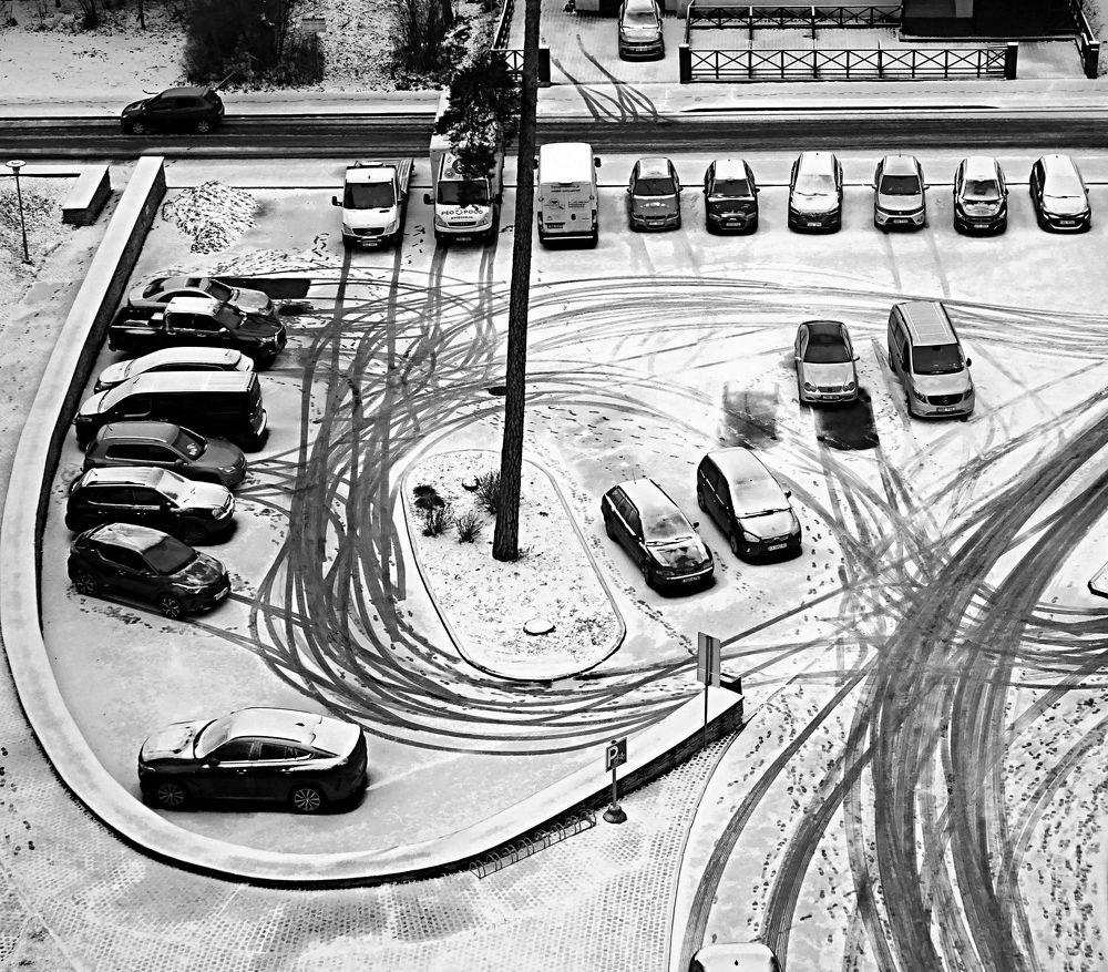 Снежное утро