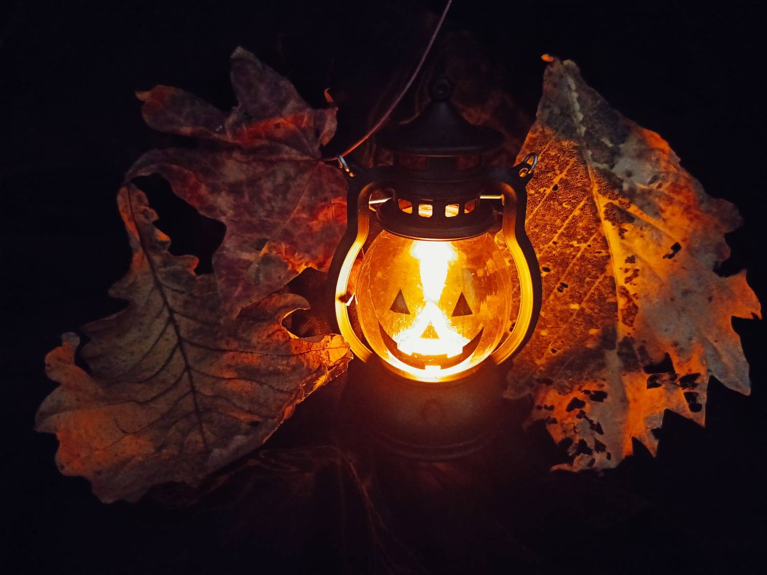 Fire pumpkin.