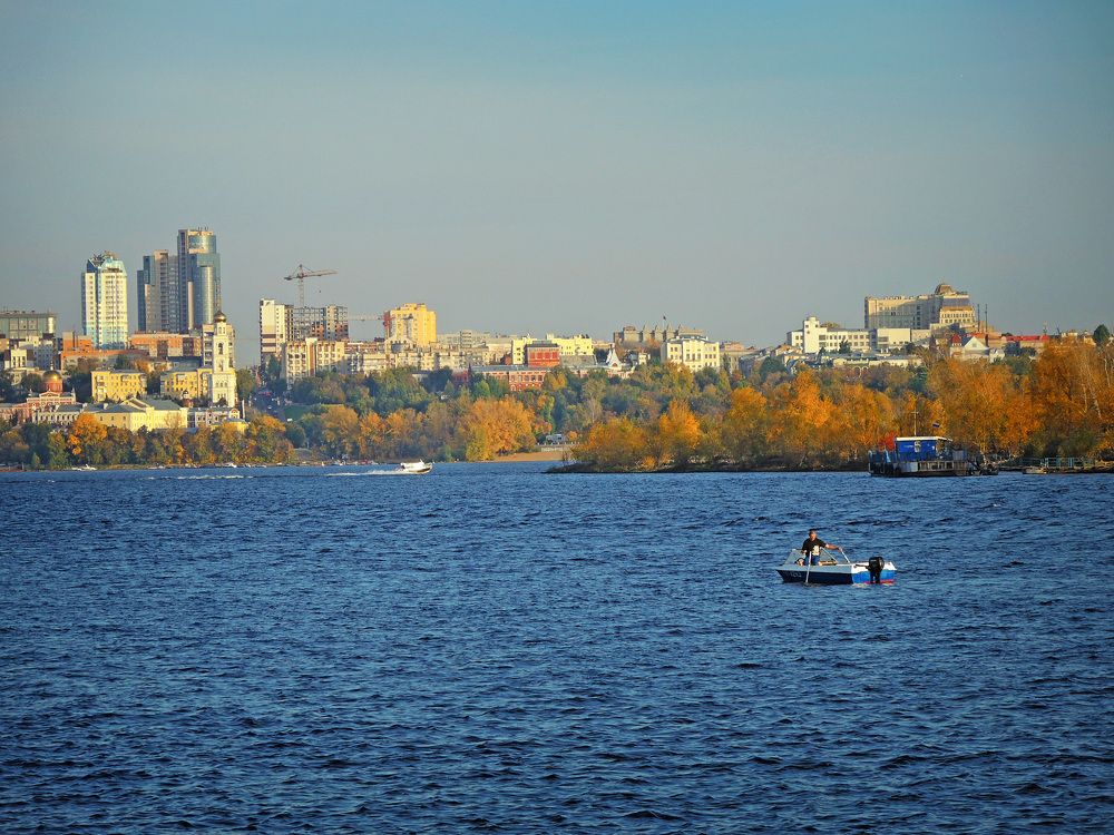 Самара. Вид с Волги.