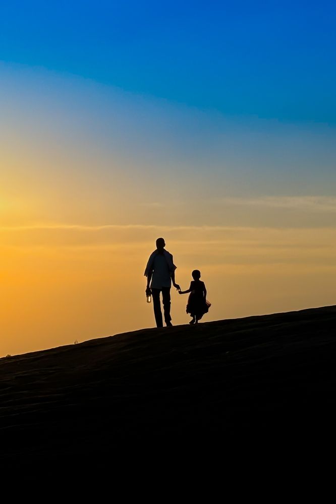 She believes her father always with her.