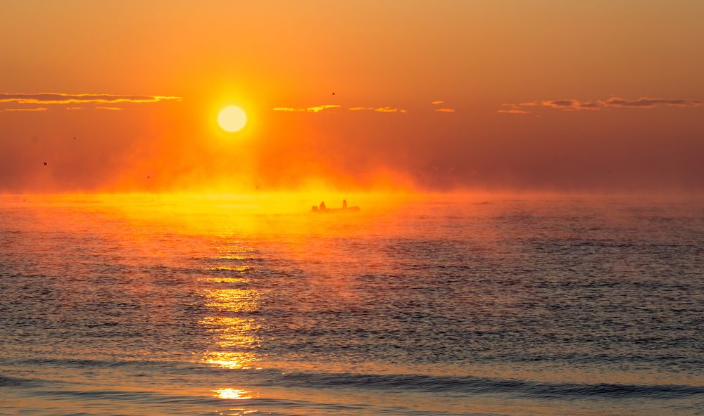 На восходе...