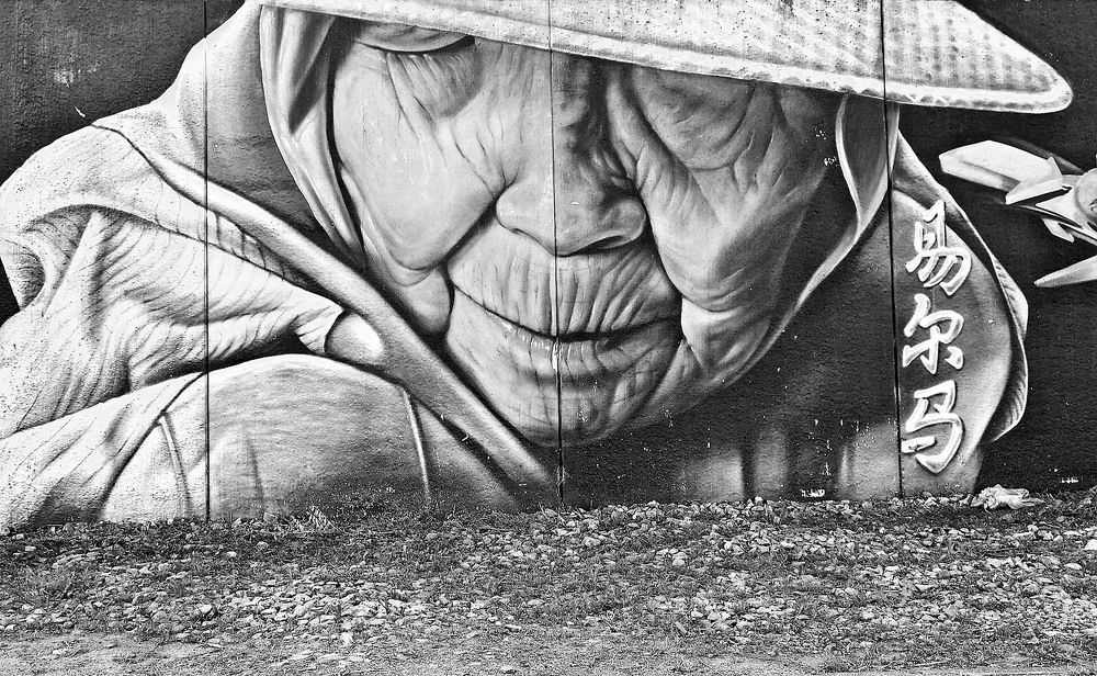 Mooie street art in Leeuwarden