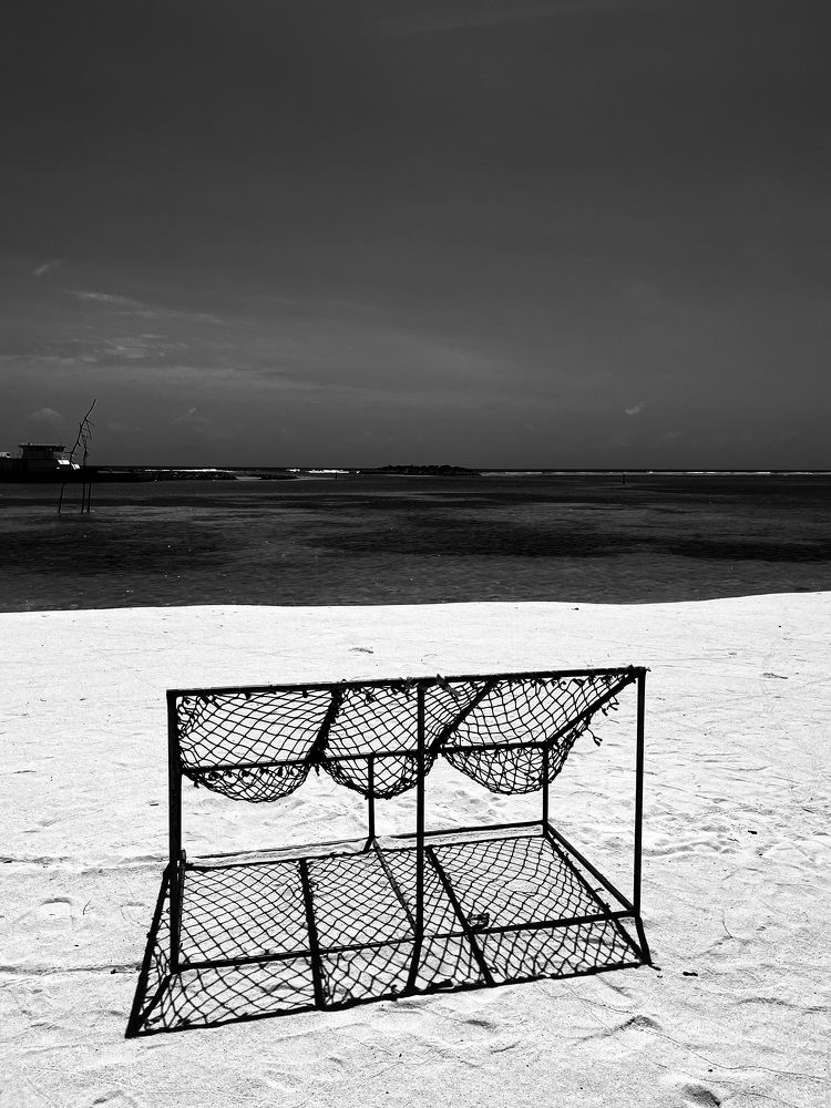 In the middle of the ocean…