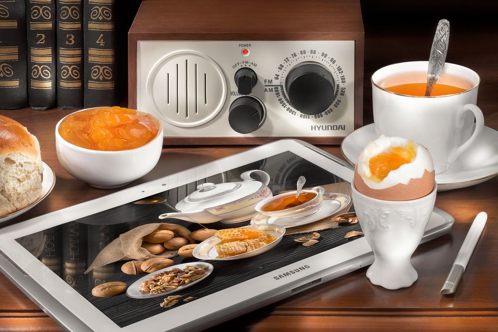 Завтрак фотографа