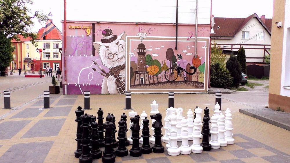 Милые граффити Зеленоградска