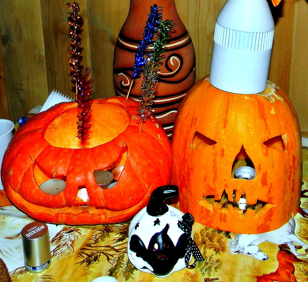 Тыквы для Хэллоуина