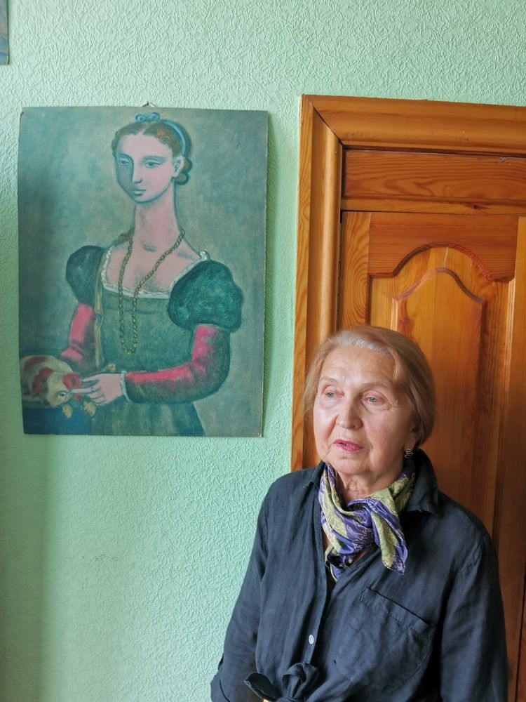 Ирина Васильевна и её портрет. N лет спустя