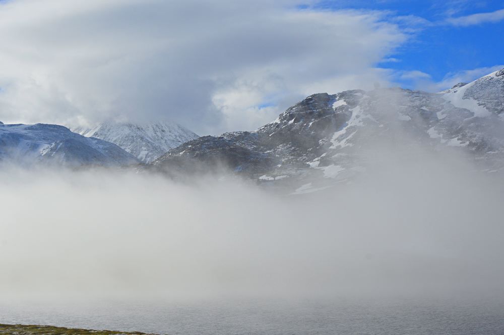 Утро в горах Алтая