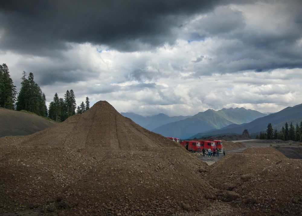 Большой Архыз и маленький человек.
