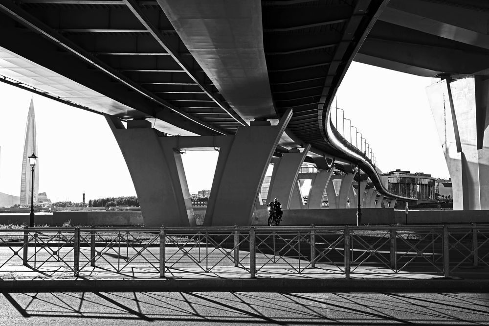 Яхтенный мост в Санкт-Петербурге.