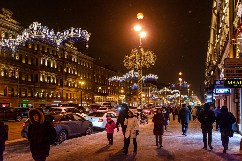 Предновогодний Невский