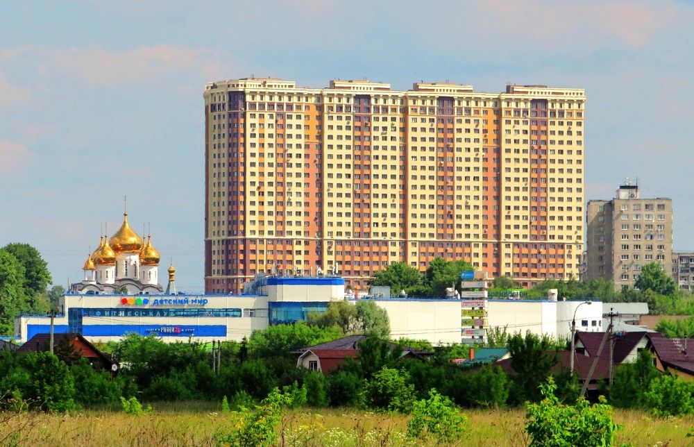 Вид на город