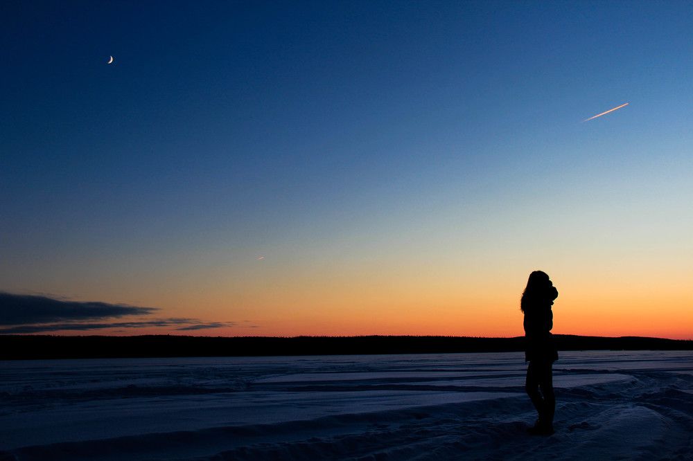 Летящий закат