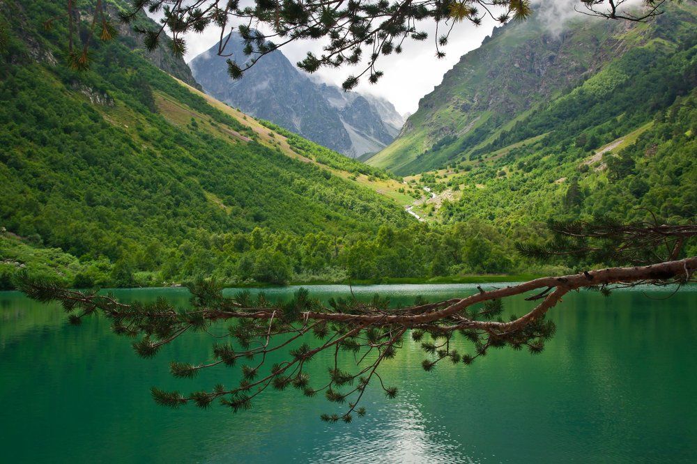 Бадукские озёра. Карачаево-Черкессия.