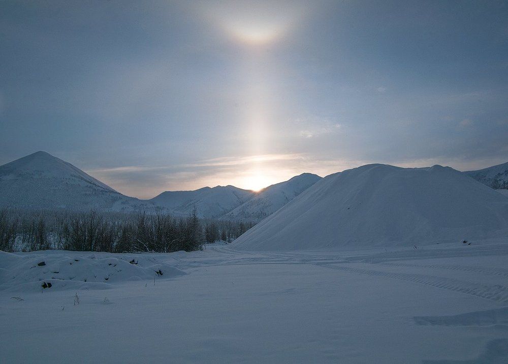 Солнечный столб