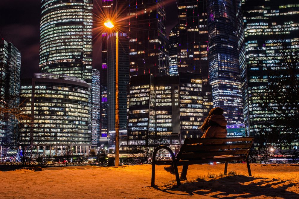 Вид на Москва-Сити