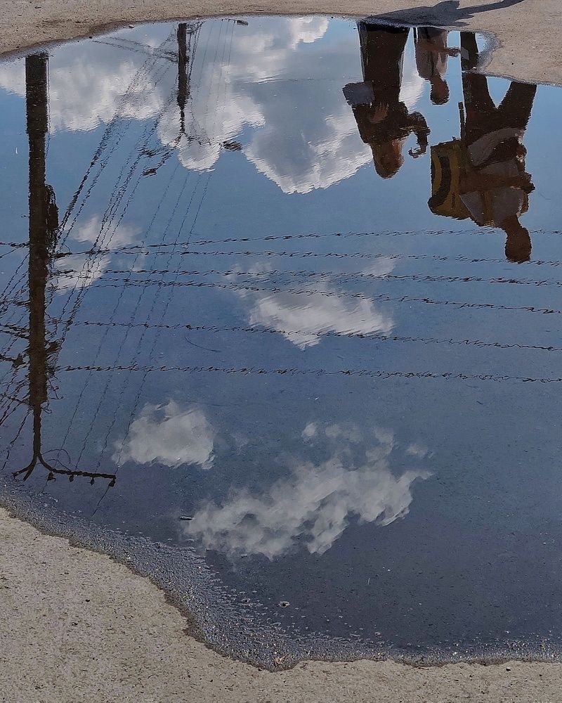 Облака на земле