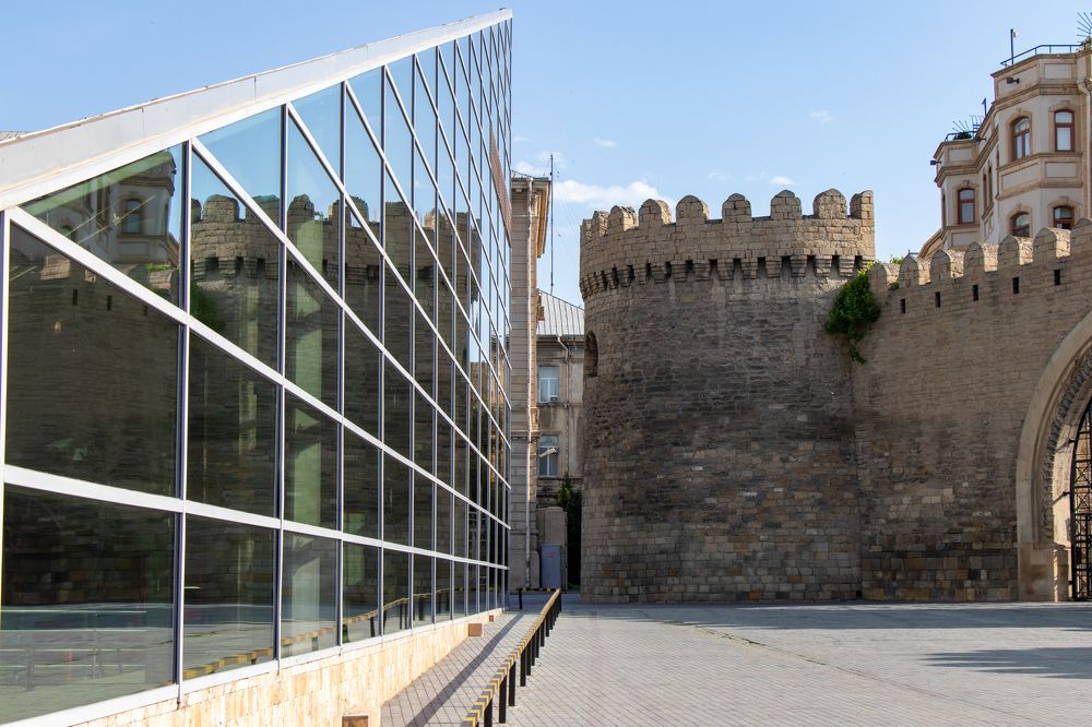 Baku - Azerbaijan. Modern and historical